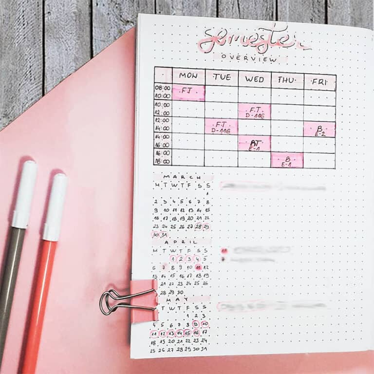 11 Genius School Bullet Journal Ideas You Need To Try Masha Plans