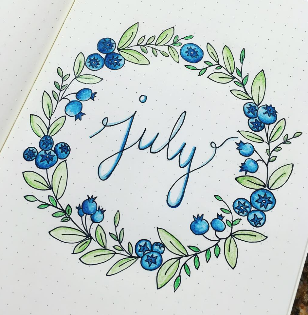 12 Fun July Bullet Journal Page Ideas Sweet PlanIt