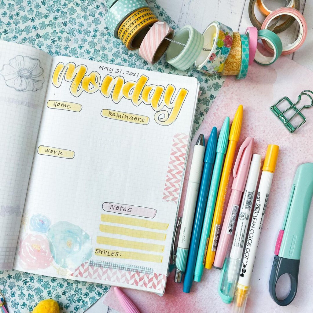 22 Best Bullet Journal Daily Spreads To Log Your Days