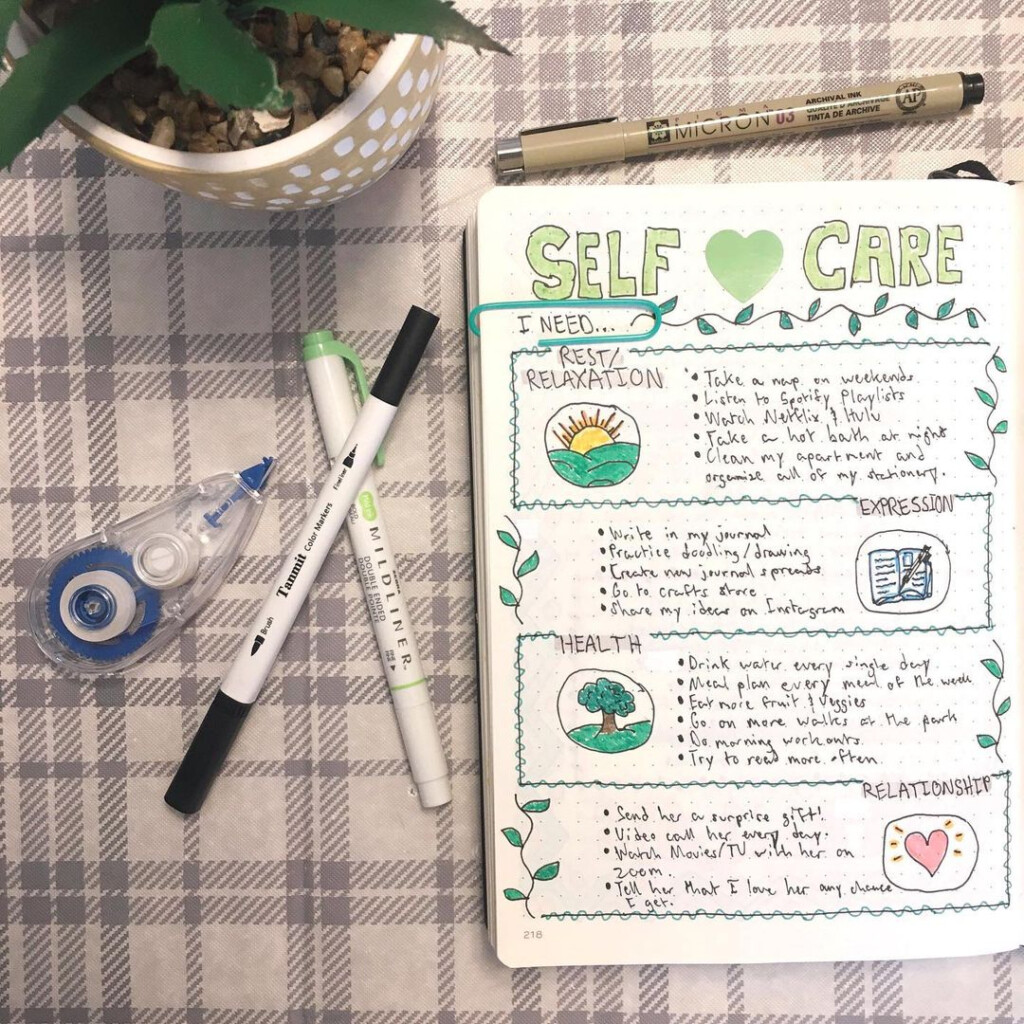 25 Mental Health Bullet Journal Ideas To Help You