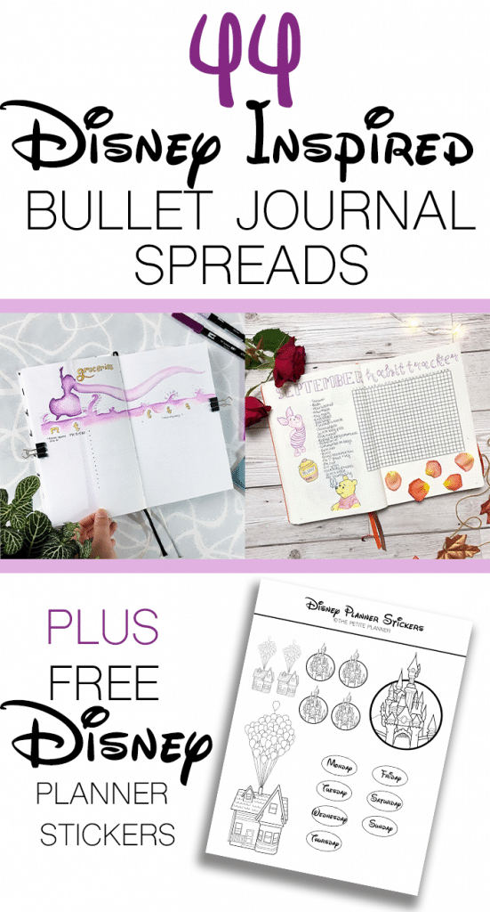 44 Magical Disney Inspired Bullet Journal Ideas Your Inner Child Will 