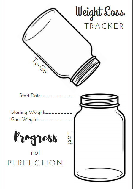 5 Free Printable Bullet Journal Weight Loss Pages The Petite Planner