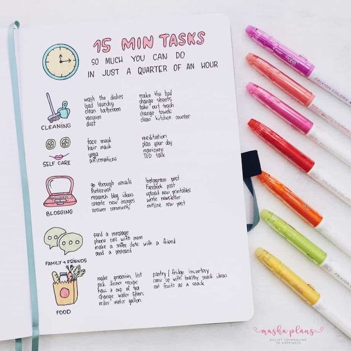 50 Bullet Journal Ideas For Beginners To Help Get Your Life In Order