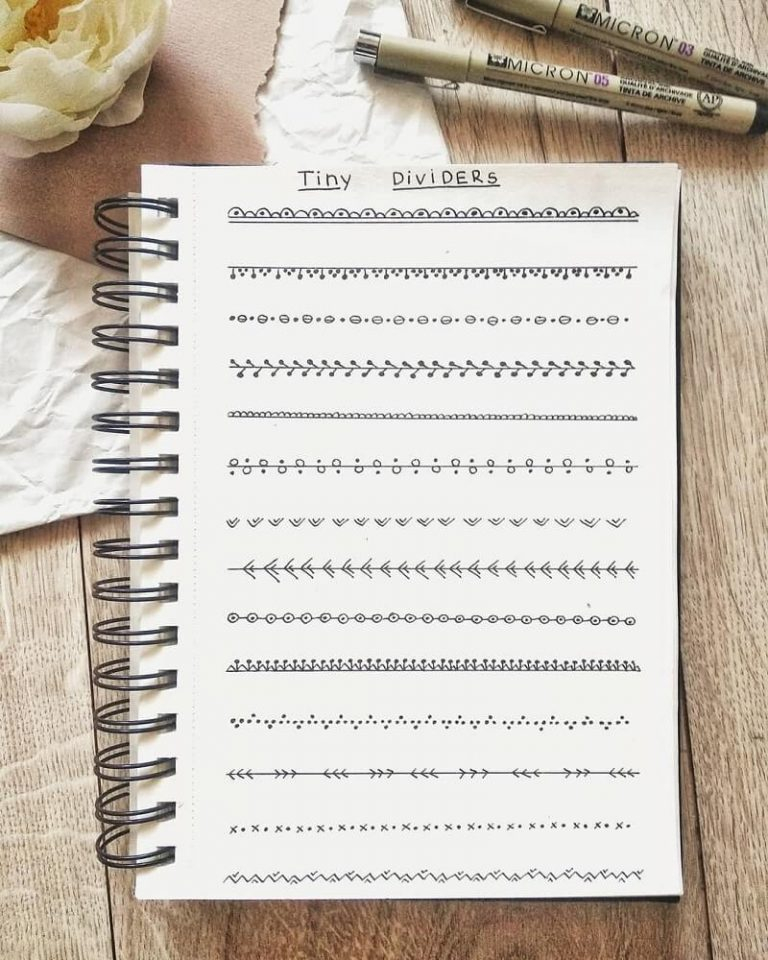 64 Bullet Journal Borders To Use Corner Border Ideas Bujo Babe