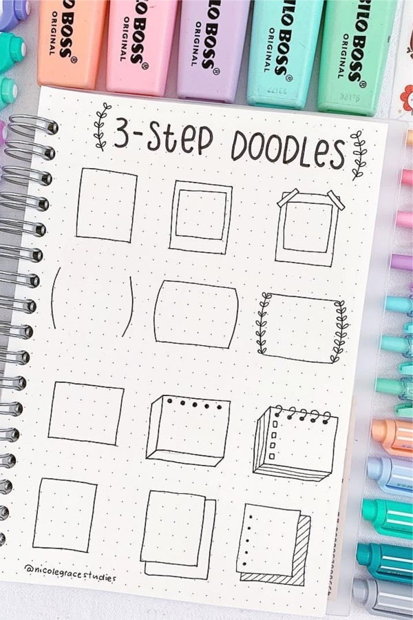 Best Bullet Journal Paper Note Doodles For Inspiration Crazy Laura 