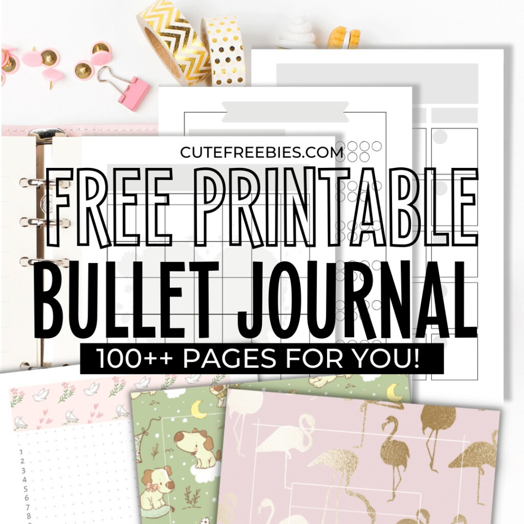 Bullet Journal Printable Templates Free FREE PRINTABLE TEMPLATES