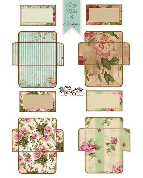 Free Junk Journal Vintage Printables