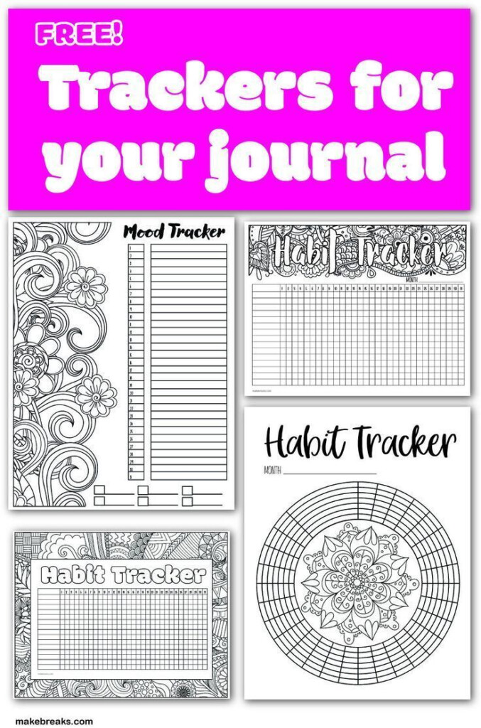 Free Printable Bullet Journal Pages