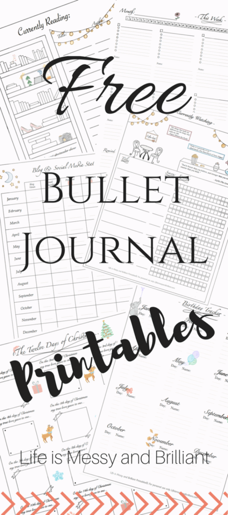 Free Printable Bullet Journal Pages Pdf