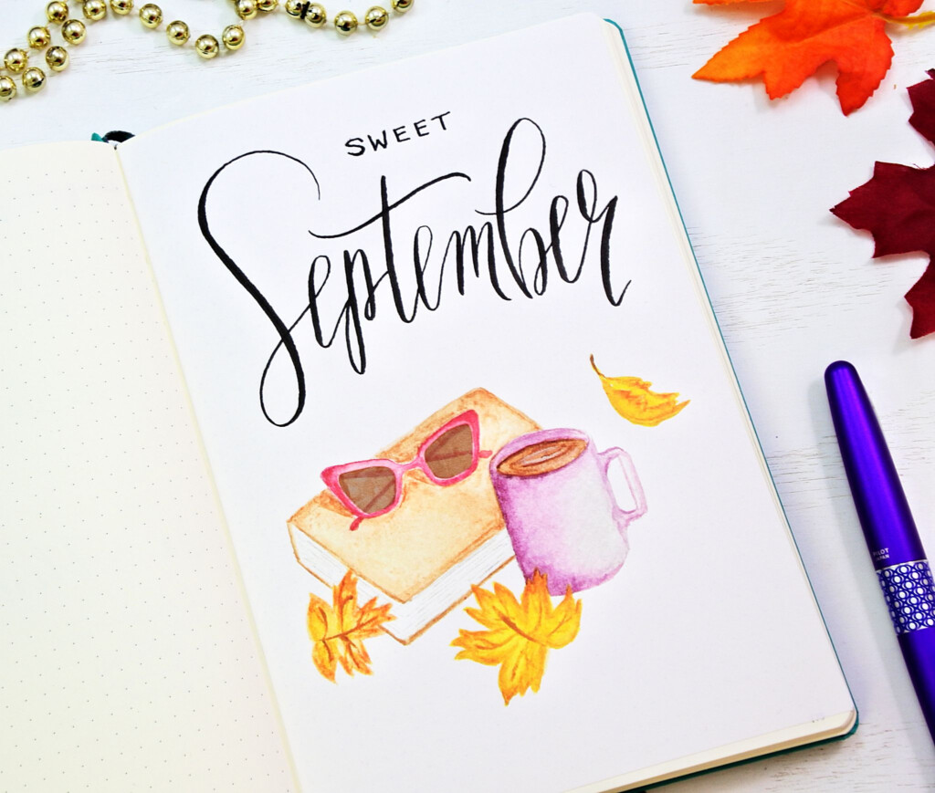 Free September Bullet Journal Printables Sheena Of The Journal