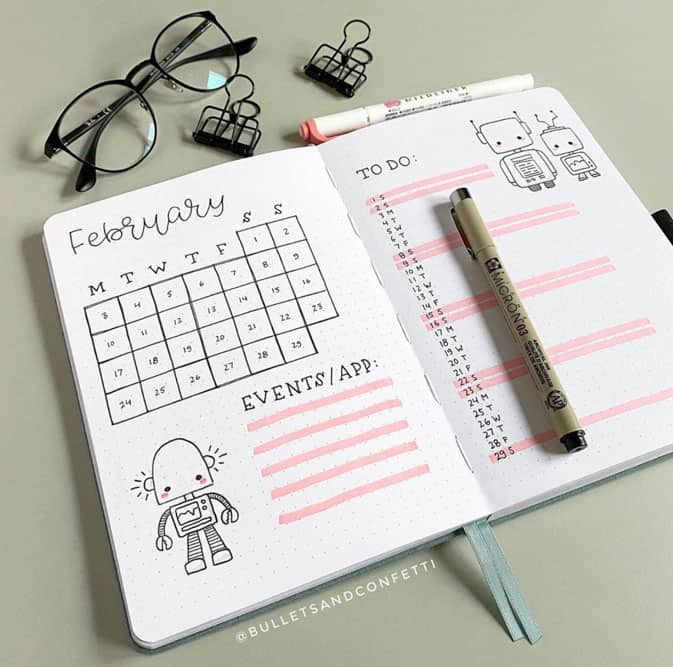 Get Organized With A Bullet Journal To Do List With Free To Do List 