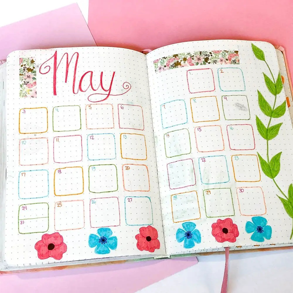 May Bullet Journal Setup 4 Andrea Peacock