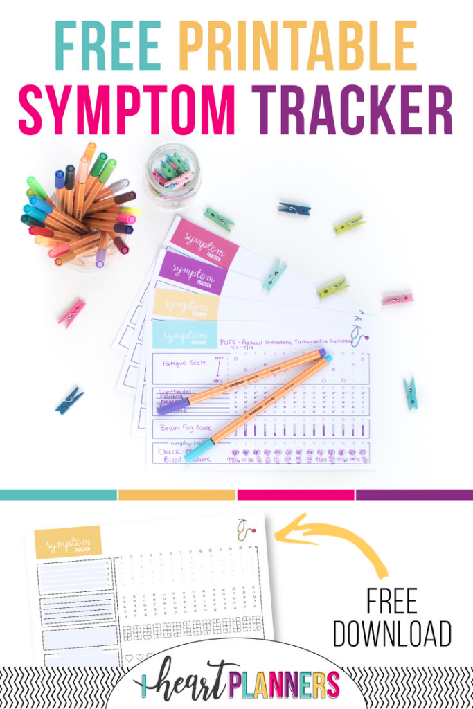 Pin By Chryse Thornton On Bullet Journal Symptom Tracker Health 