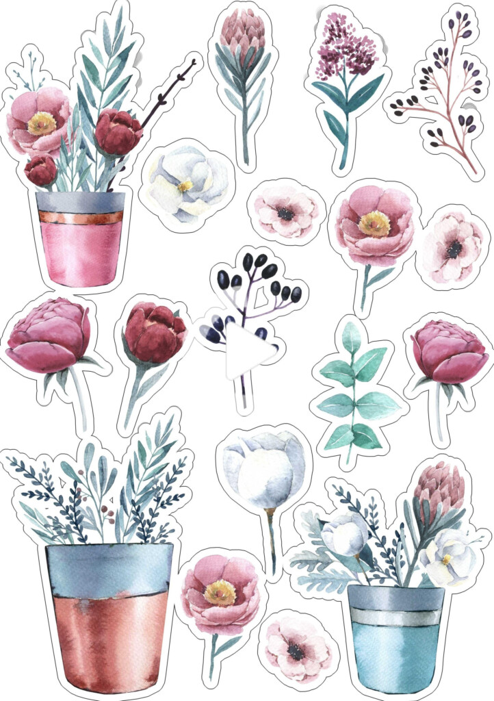 Printable Aesthetic Stickers For Journal Printable Templates