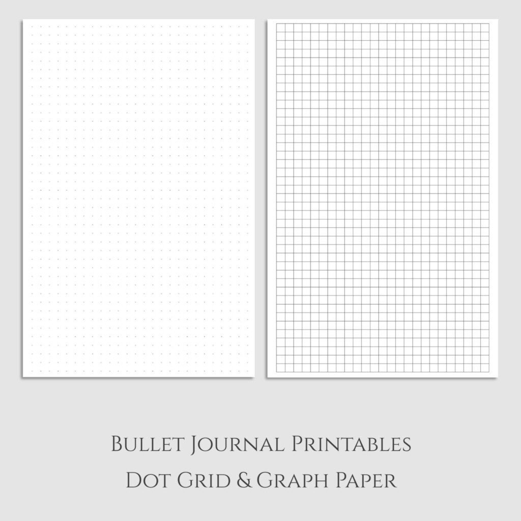 Printable Grid Paper Bullet Journal Printable Graph Paper